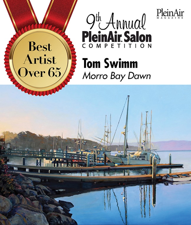 OPA Plein Air Salon award — Tom Swimm